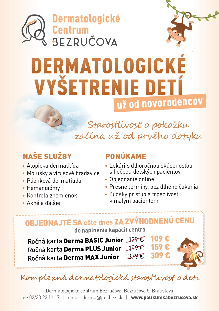 Dermatologické vyšetrenie deti