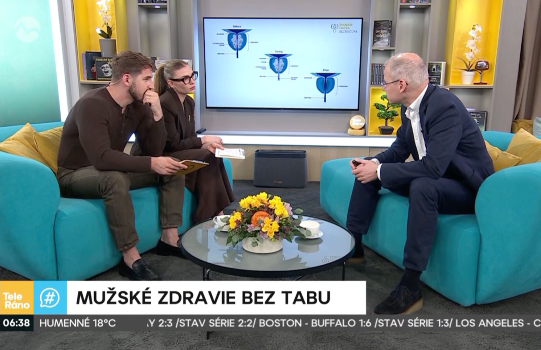 Zväčšená prostata a jej šetrné riešenie: Rozhovor s MUDr. Martinom Romančíkom, PhD., MPH | Teleráno