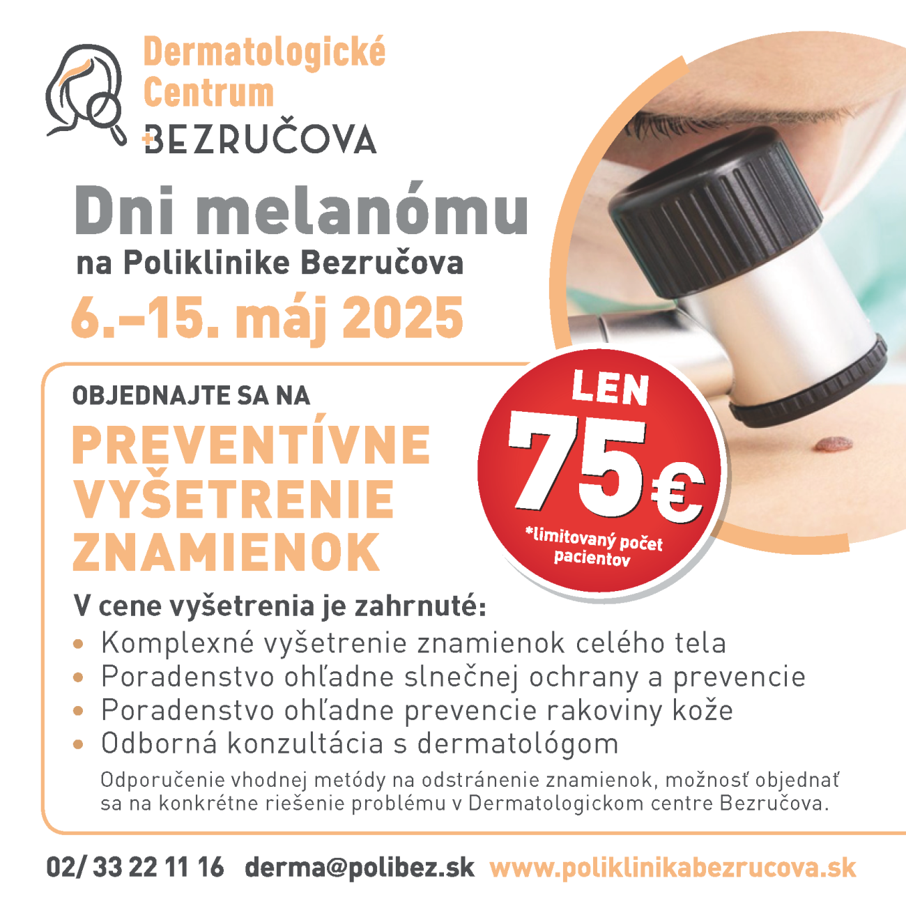 DERMA – leták